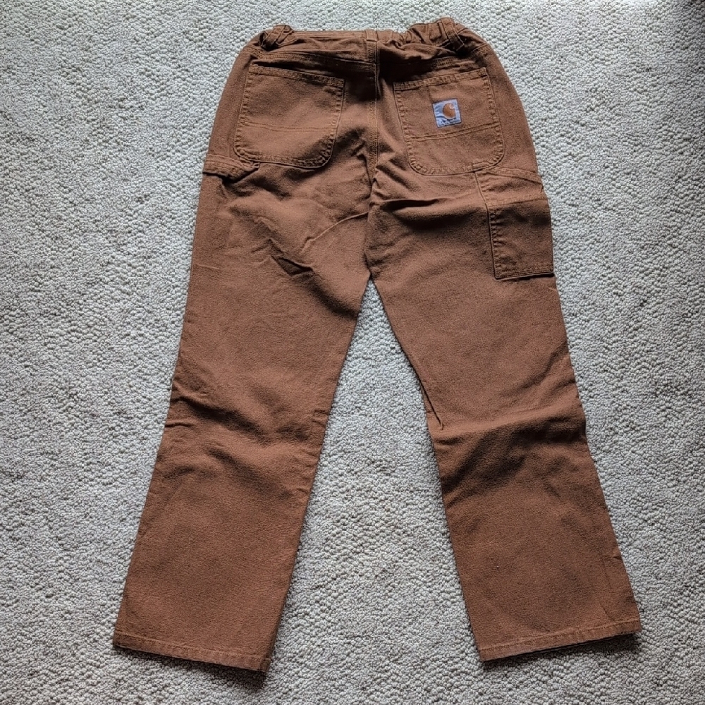 Carhartt Boy's Tan Carpenter Pants
